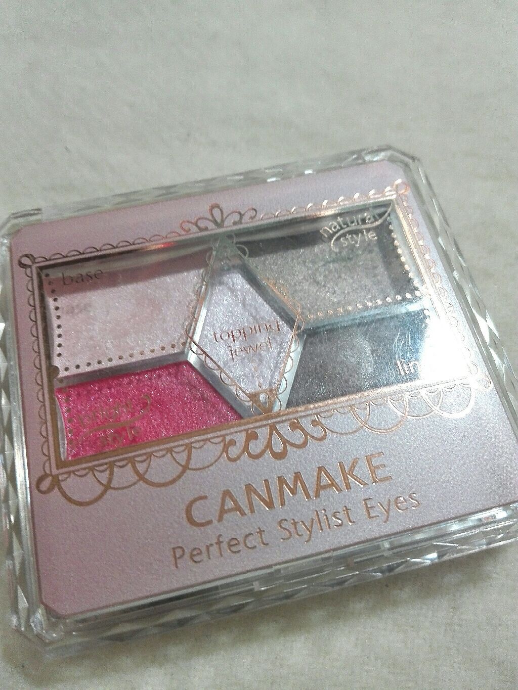 【旧品】パーフェクトスタイリストアイズ/キャンメイク/アイシャドウパレットを使ったクチコミ（1枚目）