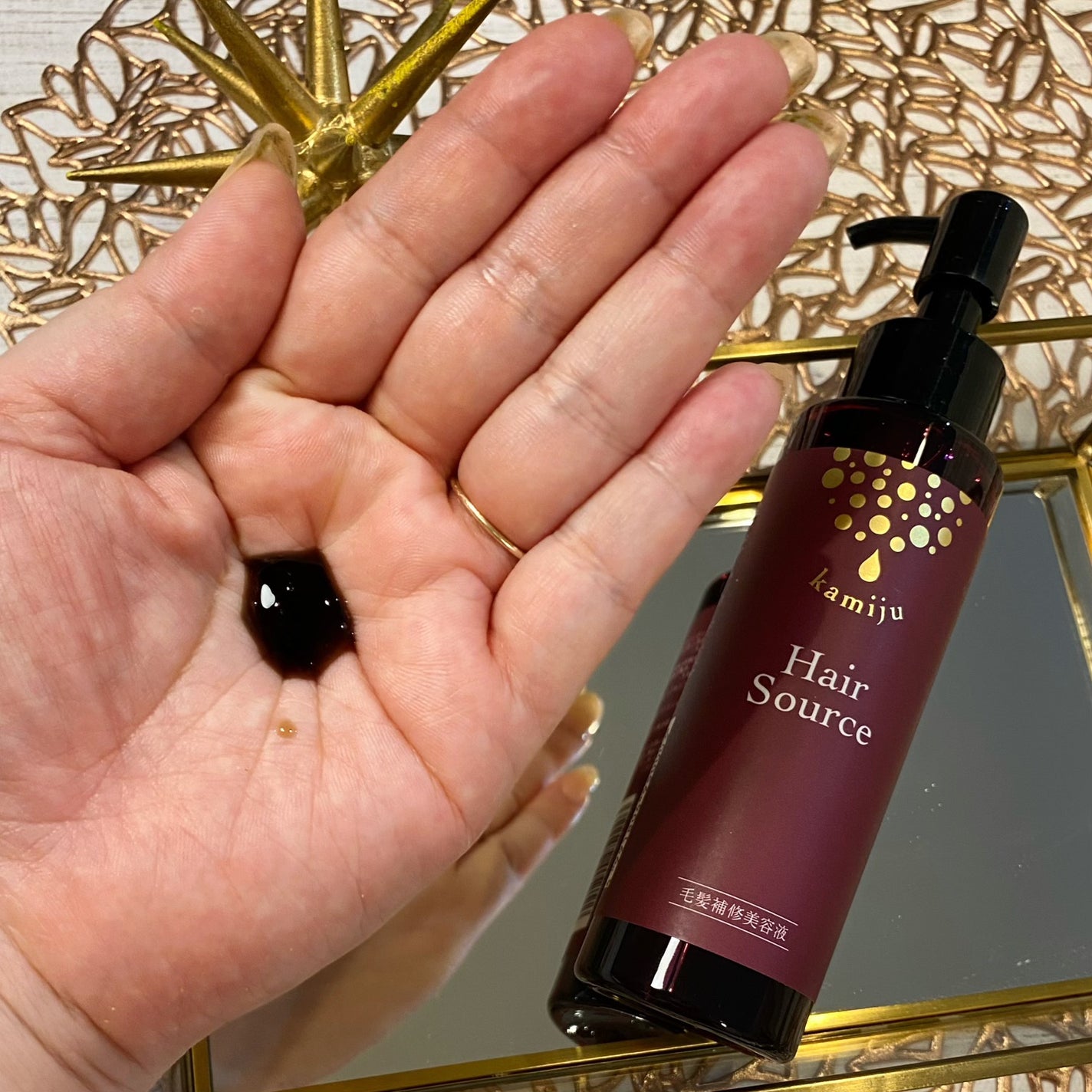 kamiju(カミージュ)ヘアソース/kamiju/洗い流すヘアトリートメントを使ったクチコミ(3枚目)