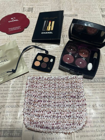 レ キャトル オンブル ツイード/CHANEL/アイシャドウパレットを使ったクチコミ(1枚目)