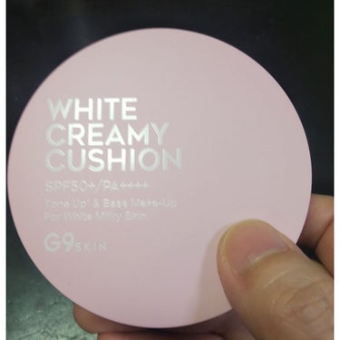 WHITE CREAMY CUSHION(ウユファンデ)/G9SKIN/化粧下地を使ったクチコミ（3枚目）