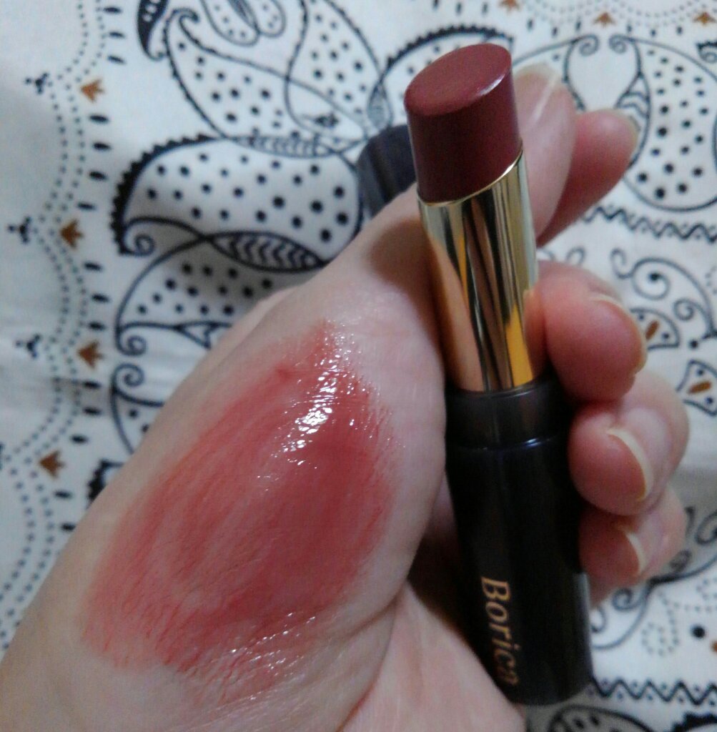 スティックプランパー エクストラセラム 04 Amber Rose(アンバーローズ)/Borica/リッププランパーを使ったクチコミ（3枚目）