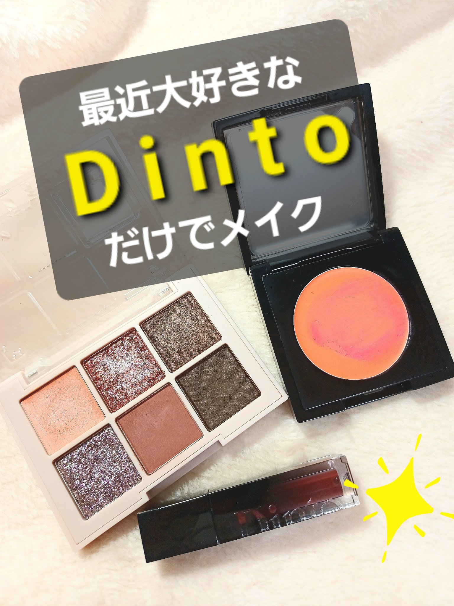 ブラーフィニシュシャドウパレット/Dinto/アイシャドウパレットを使ったクチコミ（1枚目）
