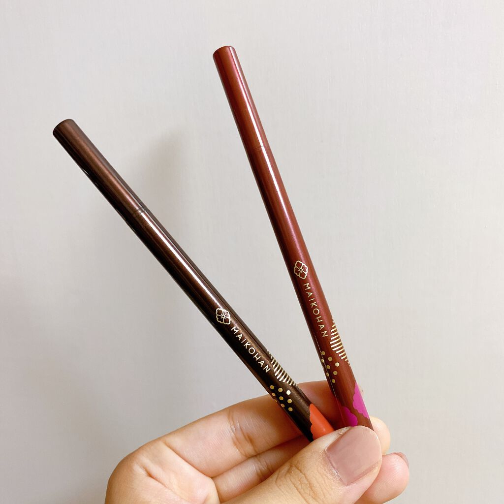 リキッドアイライナー 03 赤茶/舞妓はん/リキッドアイライナーを使ったクチコミ（3枚目）