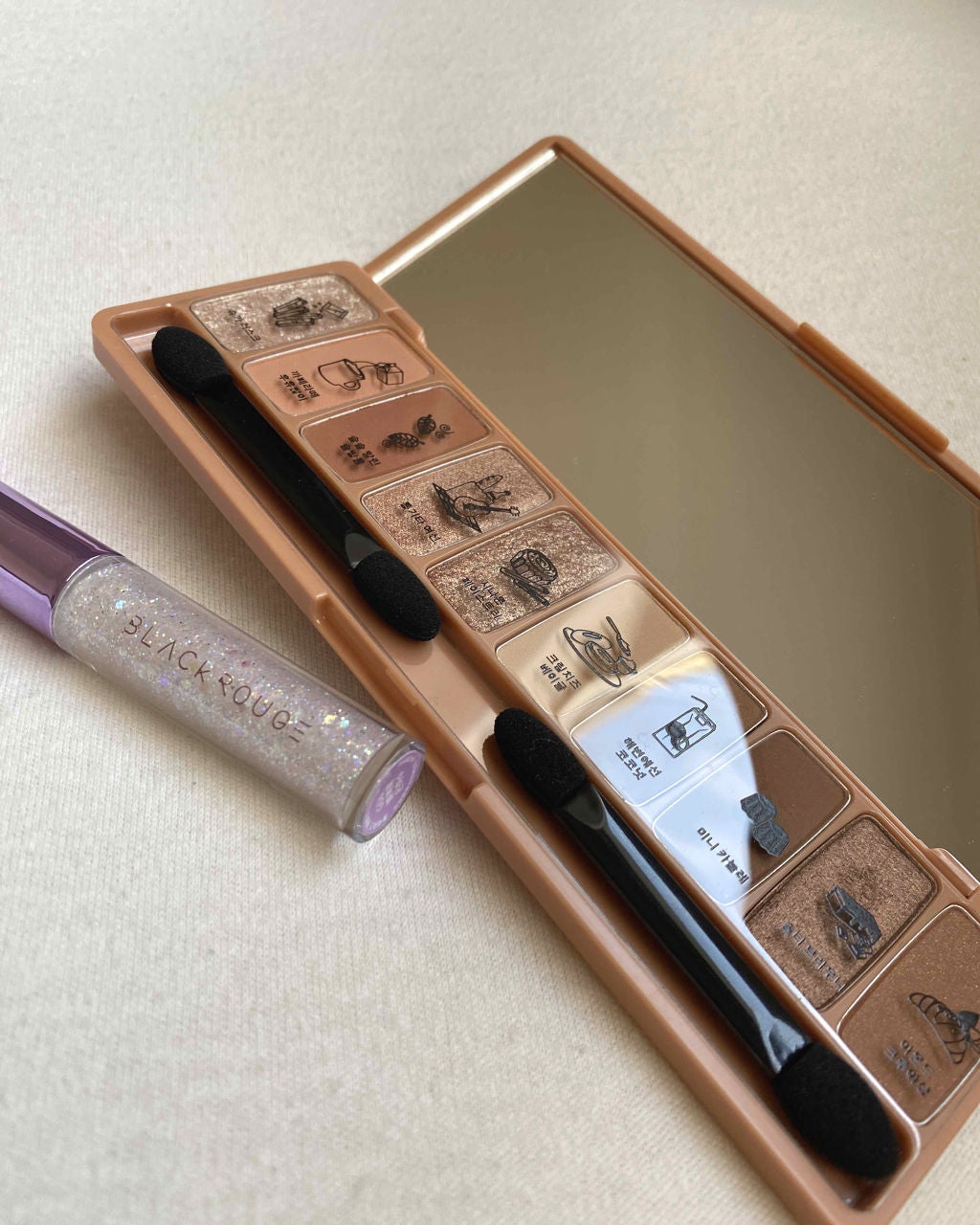 パールブリーアイグリッター/BLACK ROUGE/グリッターを使ったクチコミ(1枚目)