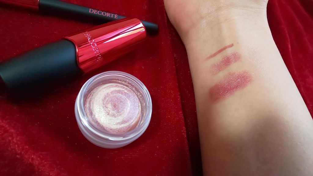 メイクアップ コフレ Ⅱ（クリスマスコフレ 2019） ラスティング ジェルアイライナー RD402/DECORTÉ/メイクアップキットを使ったクチコミ（3枚目）