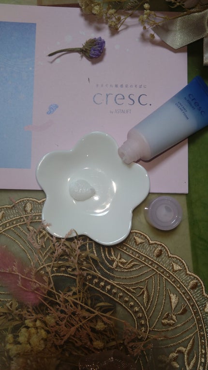 クリーミー クリアフォーム/cresc. by ASTALIFT/洗顔フォームを使ったクチコミ(2枚目)
