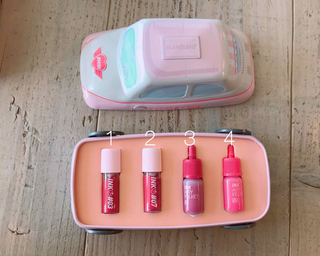 ミニミニ トラベルカー/PERIPERA/口紅を使ったクチコミ（3枚目）