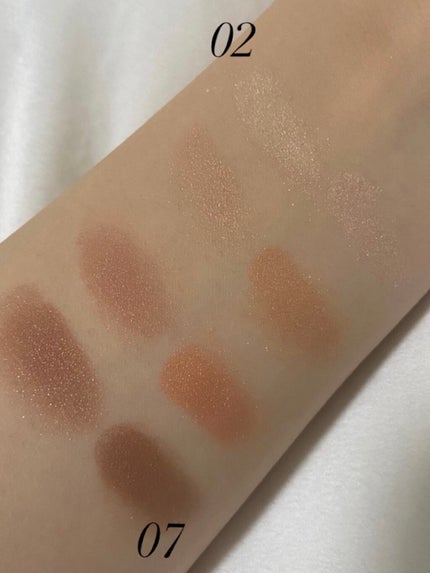 シルキースフレアイズ/キャンメイク/アイシャドウパレットを使ったクチコミ(2枚目)