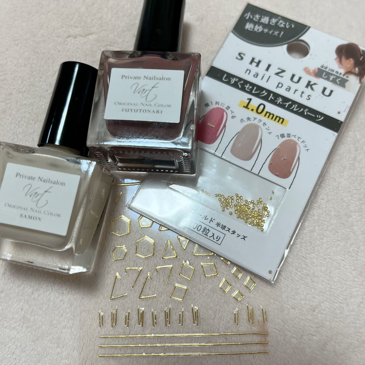 ネイルシール/キャンドゥ/ネイルシールを使ったクチコミ(2枚目)