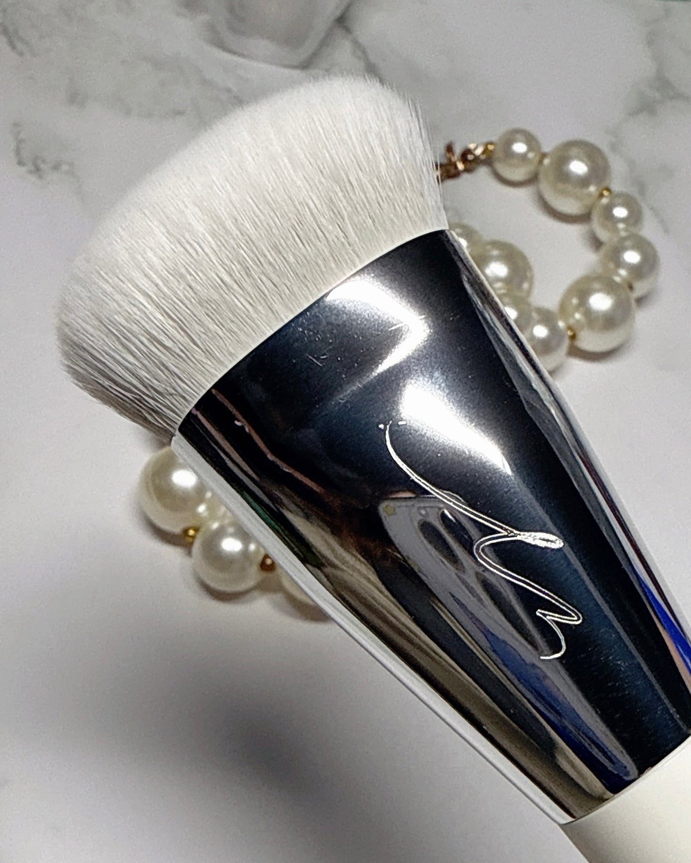 okhee 白玉ファンデーションブラシ/SOOA DOR/メイクブラシを使ったクチコミ(3枚目)