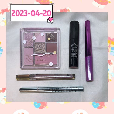 JUDYDOLL プレイカラーマルチパレットのクチコミ「2023-04-20 メイク
✼••┈┈••✼••┈┈••✼••┈┈••✼••┈┈••✼

今.....」（1枚目）