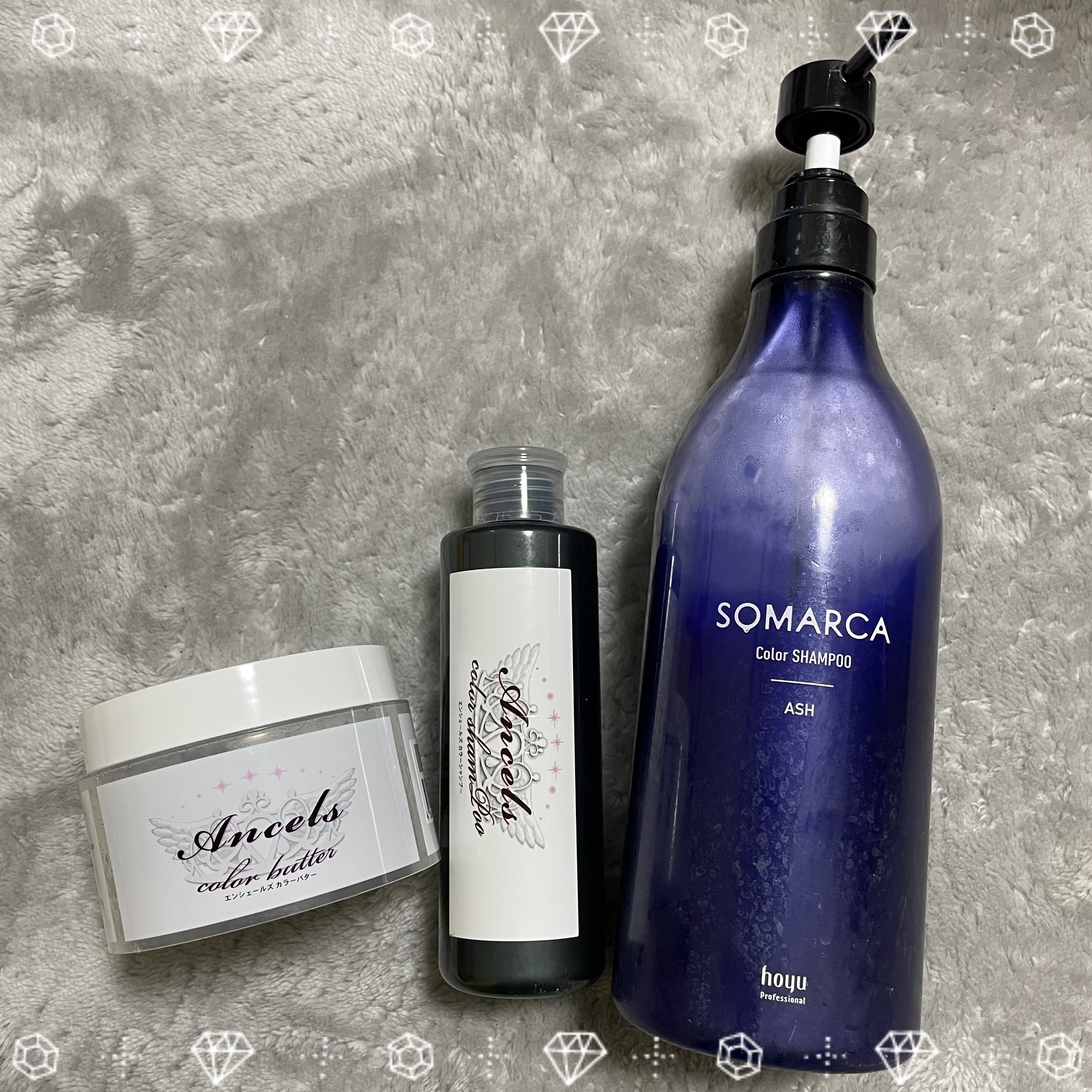 エンシェールズカラーバター プラチナシルバー/エンシェールズ/ヘアカラーを使ったクチコミ（1枚目）