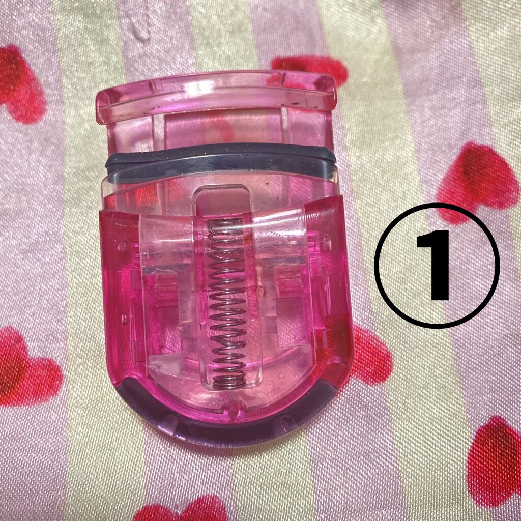 PCアイラッシュカーラー ピンク/貝印/ビューラーを使ったクチコミ（2枚目）