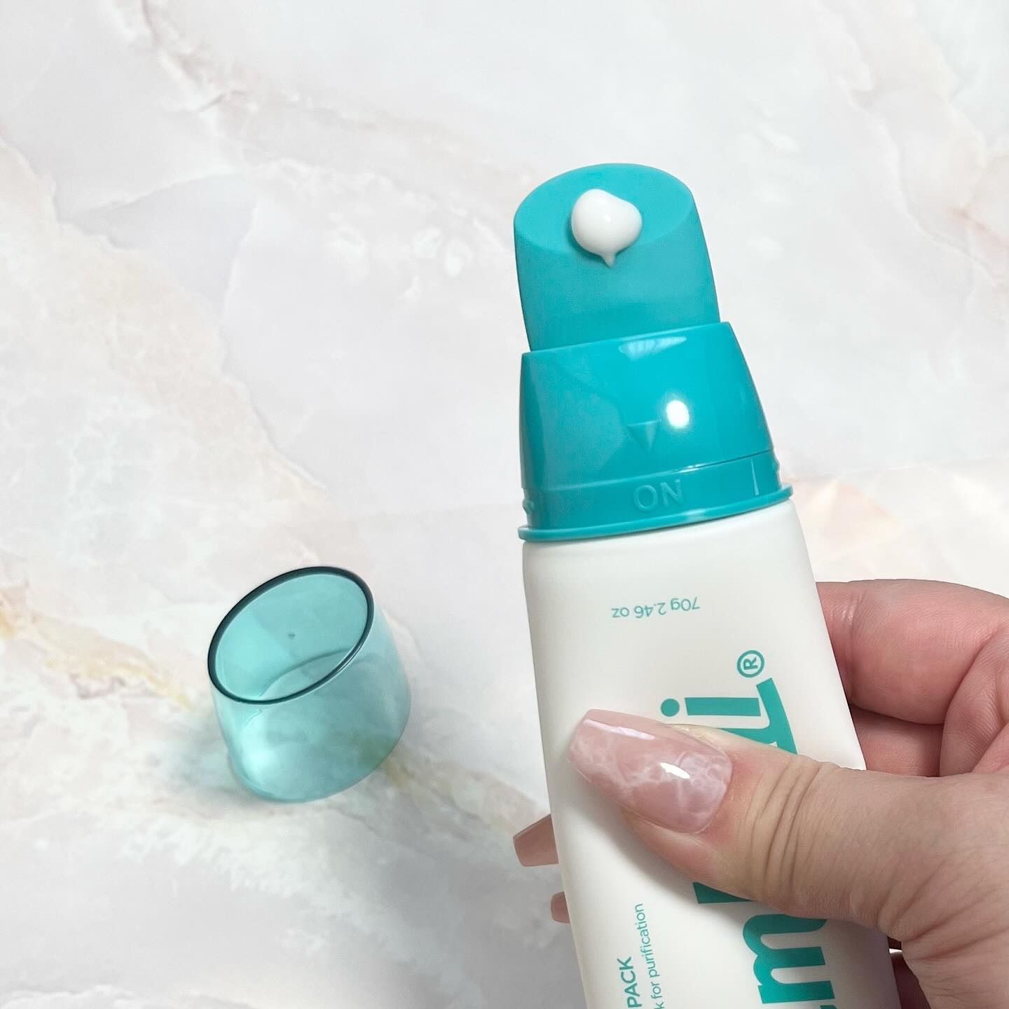 ピールオフクリーム/Bamboni/洗い流すパック・マスクを使ったクチコミ（2枚目）