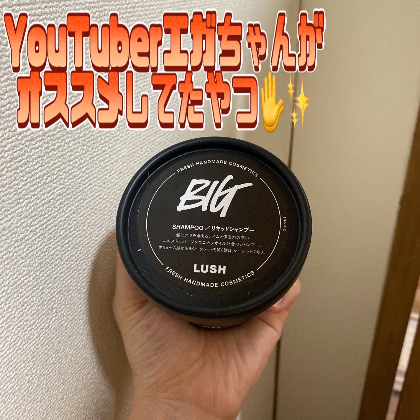 ビッグ/ラッシュ/市販シャンプーを使ったクチコミ(1枚目)