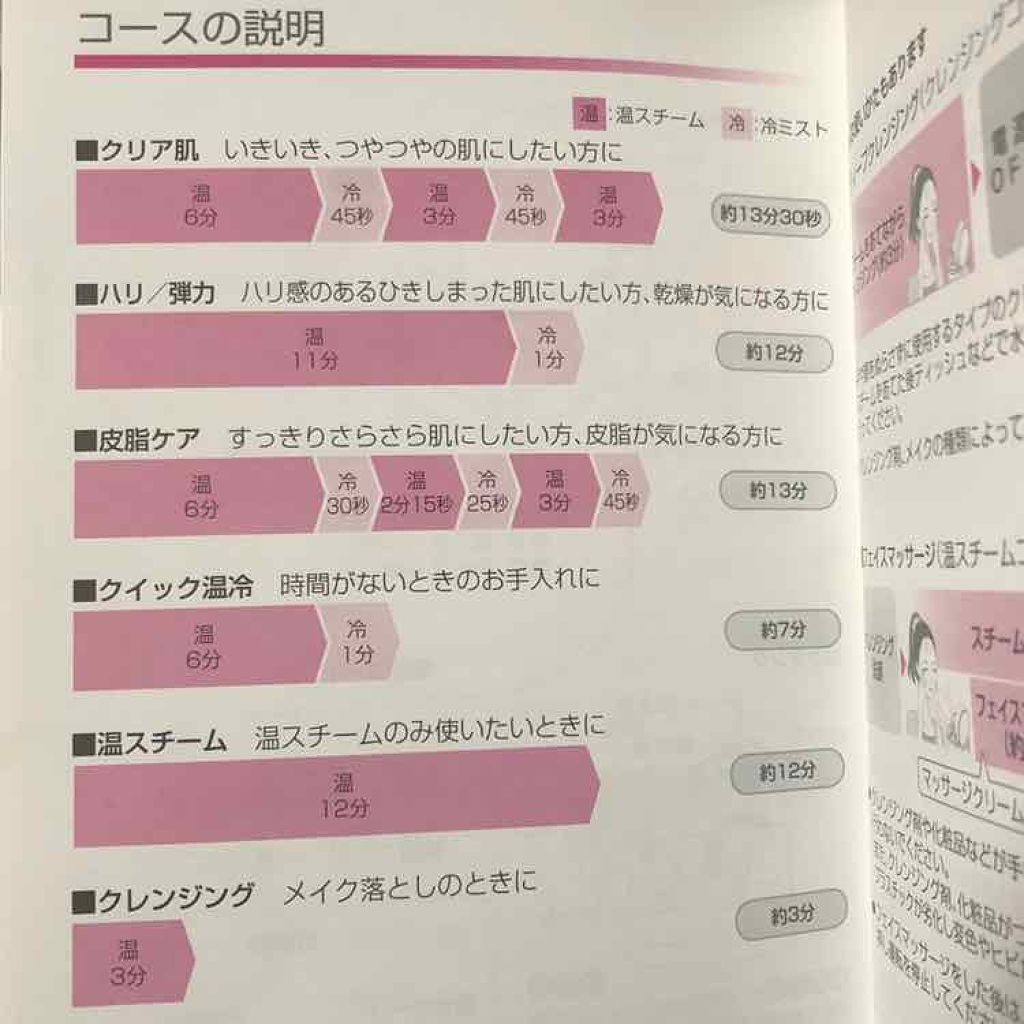 スチーマー ナノケア/Panasonic/美顔器・マッサージを使ったクチコミ（2枚目）