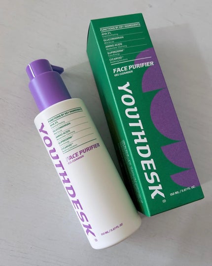 フェースピュリファイアジェルクレンザー/YOUTHDESK/クレンジングジェルを使ったクチコミ(7枚目)