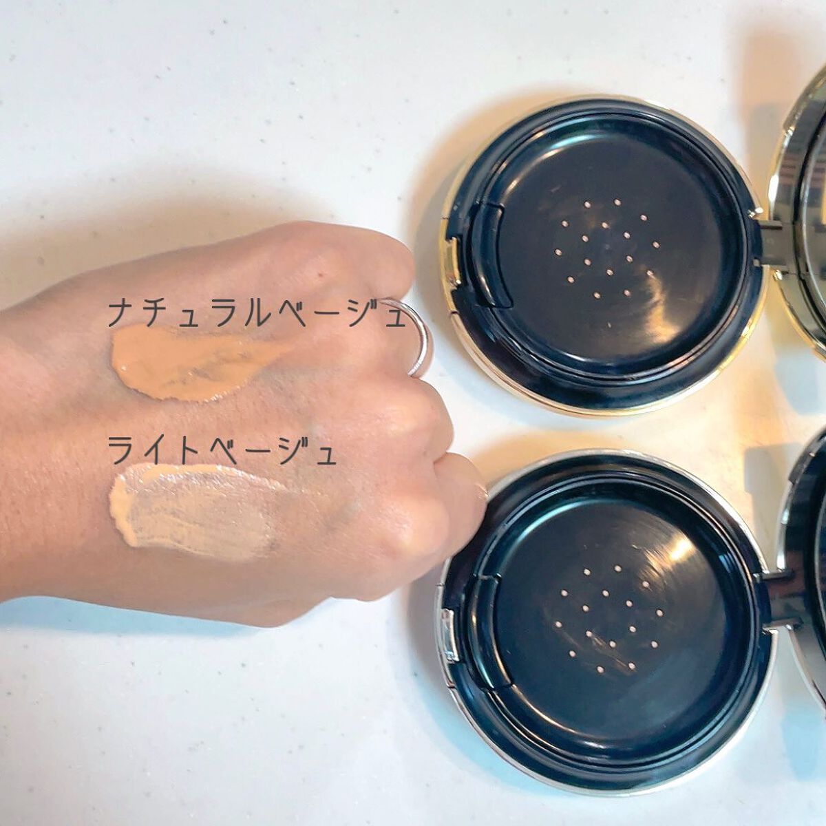 プレミアムニードルファンデーション/ジュエリアプレミアム/クッションファンデーションを使ったクチコミ(3枚目)