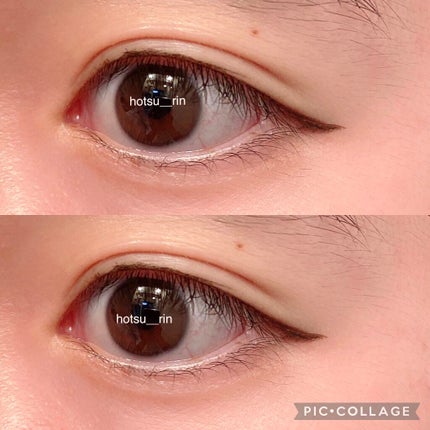 ハイパーシャープ ライナー R BR-2 ブラウンブラック/MAYBELLINE NEW YORK/リキッドアイライナーを使ったクチコミ(2枚目)