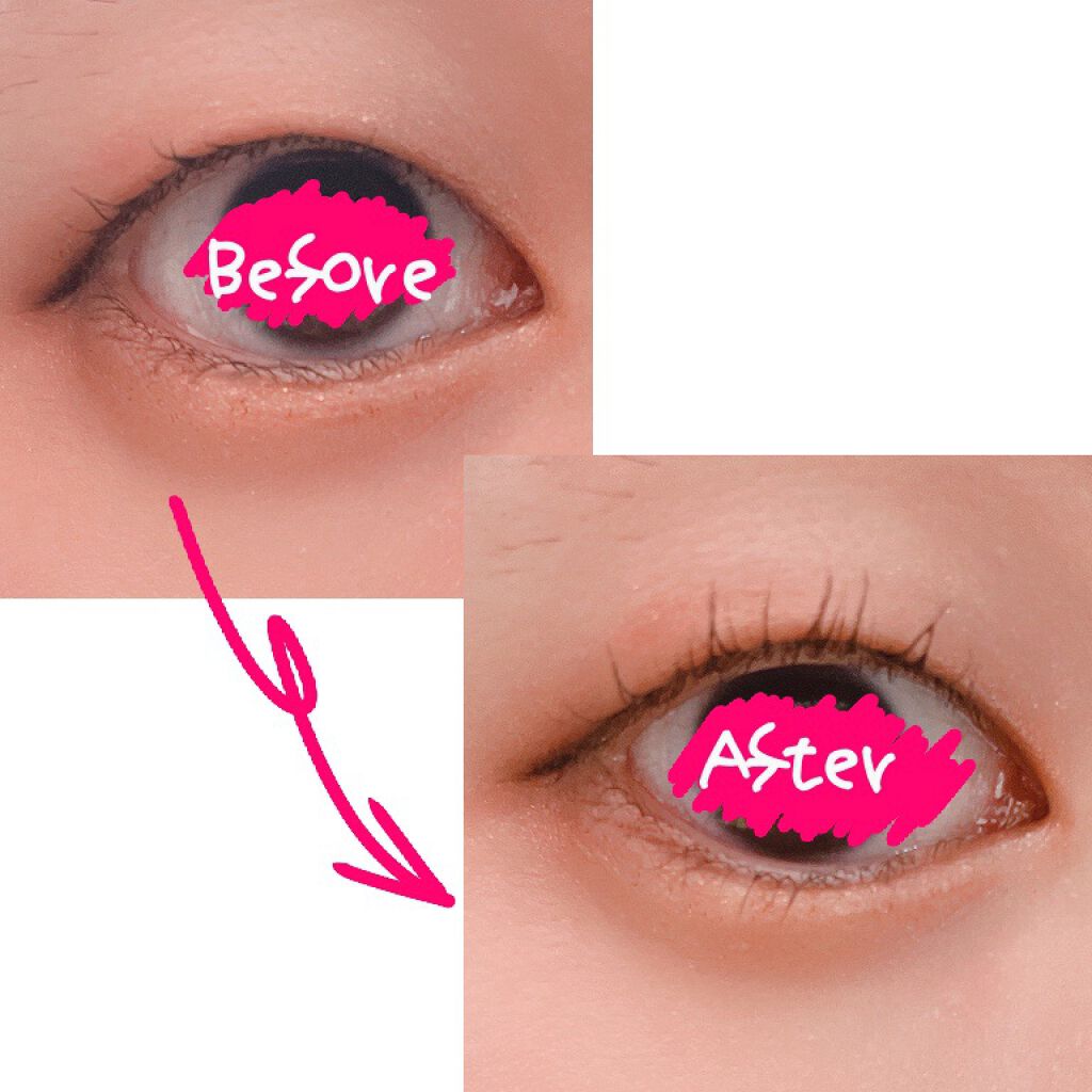 「塗るつけまつげ」ロングタイプ/デジャヴュ/マスカラを使ったクチコミ(4枚目)