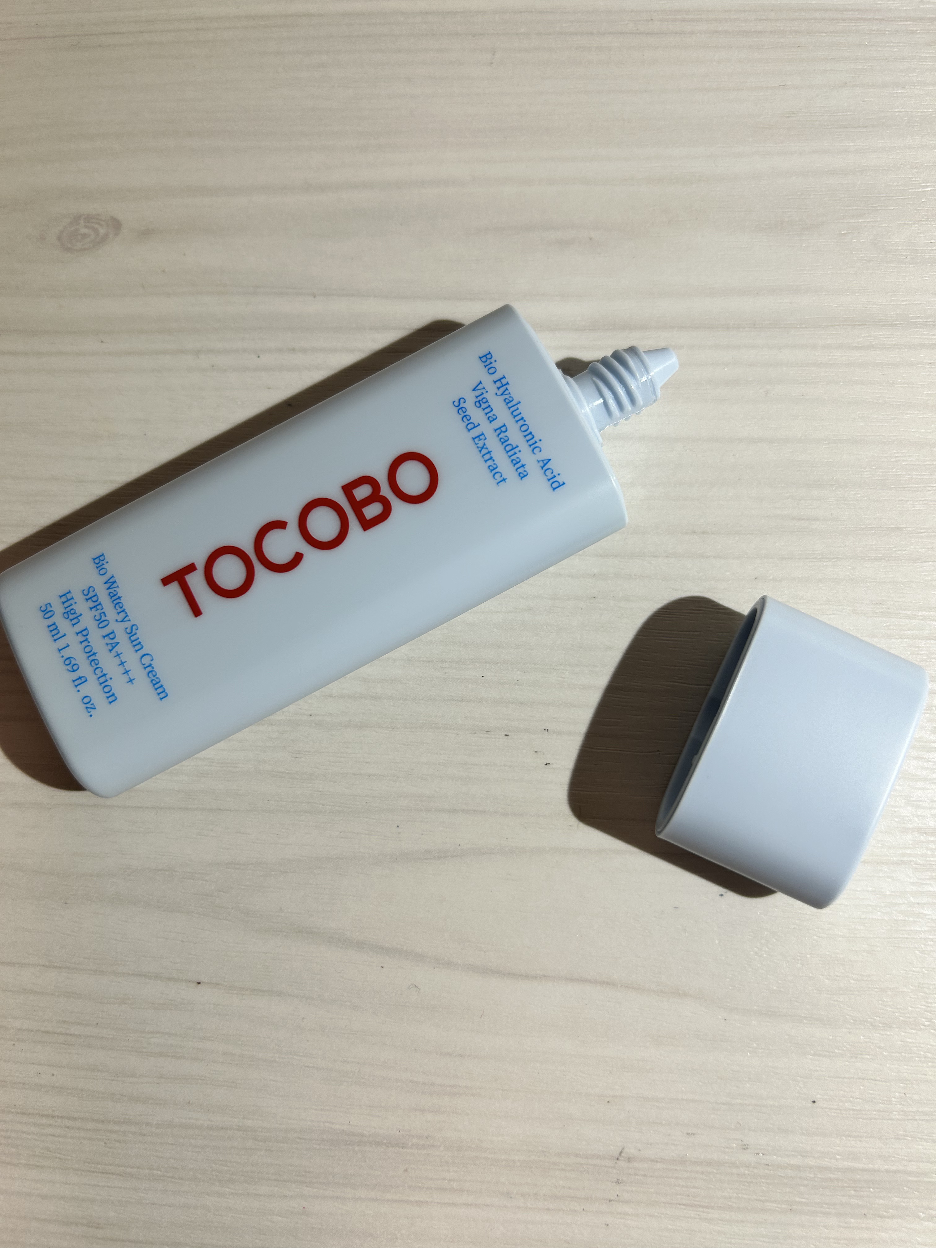 バイオウォータリーサンクリーム/TOCOBO/日焼け止めクリームを使ったクチコミ（2枚目）