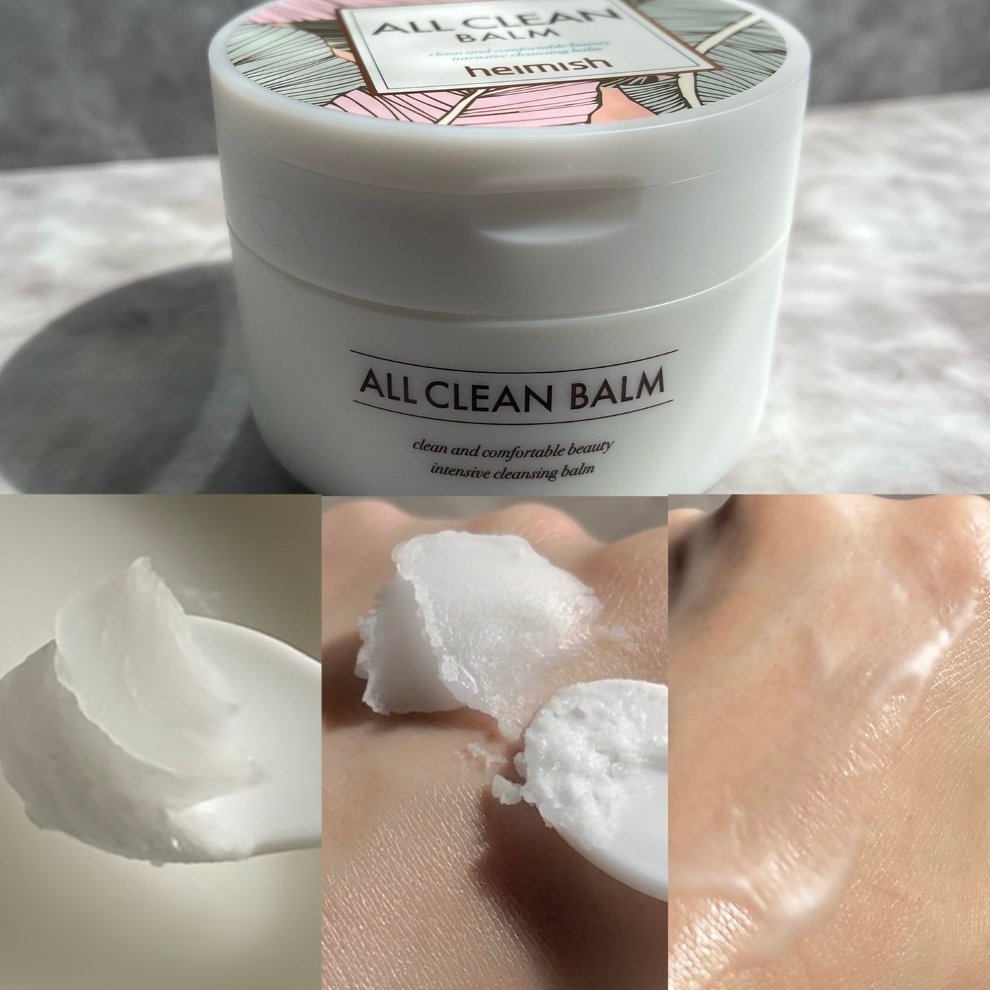 オールクリーンバーム/heimish/クレンジングバームを使ったクチコミ(2枚目)