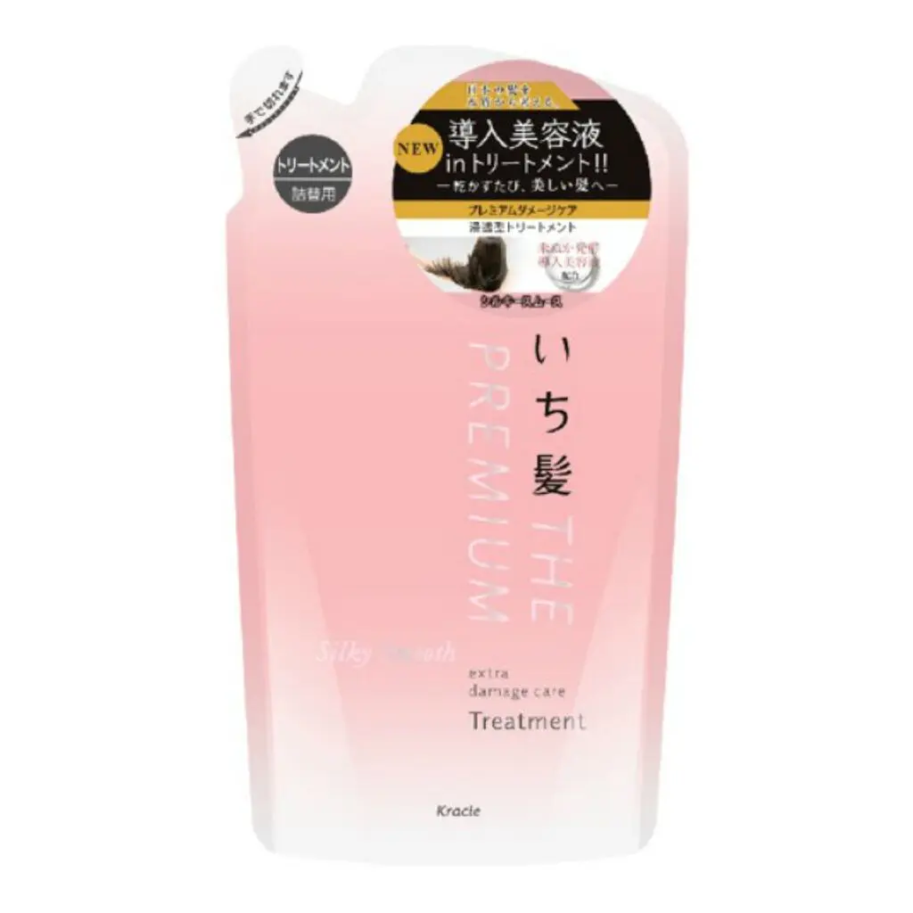 THE PREMIUM エクストラダメージケアシャンプー／トリートメント（シルキースムース） トリートメント 詰替用 340g