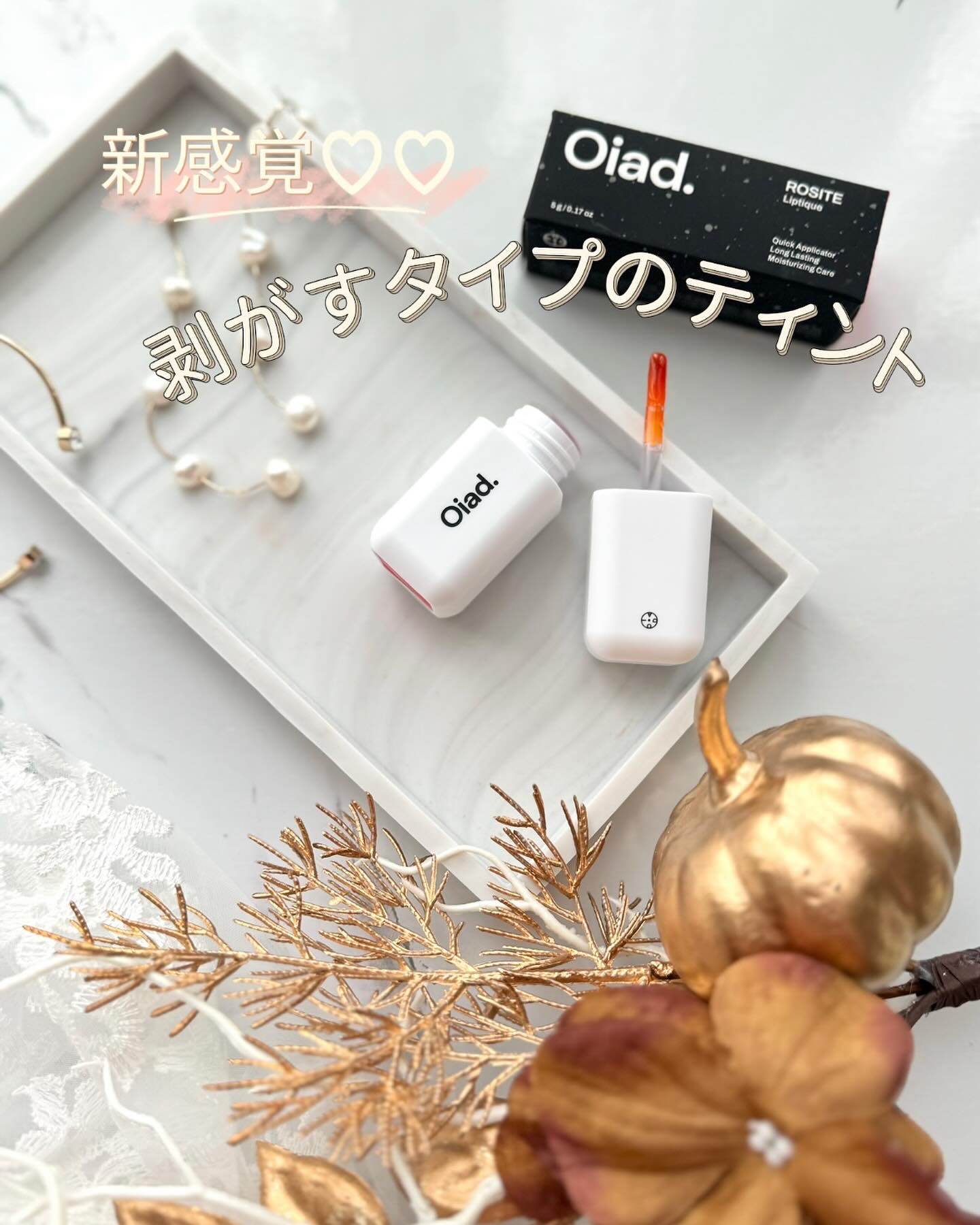 リップティーク/oiad/口紅を使ったクチコミ（1枚目）