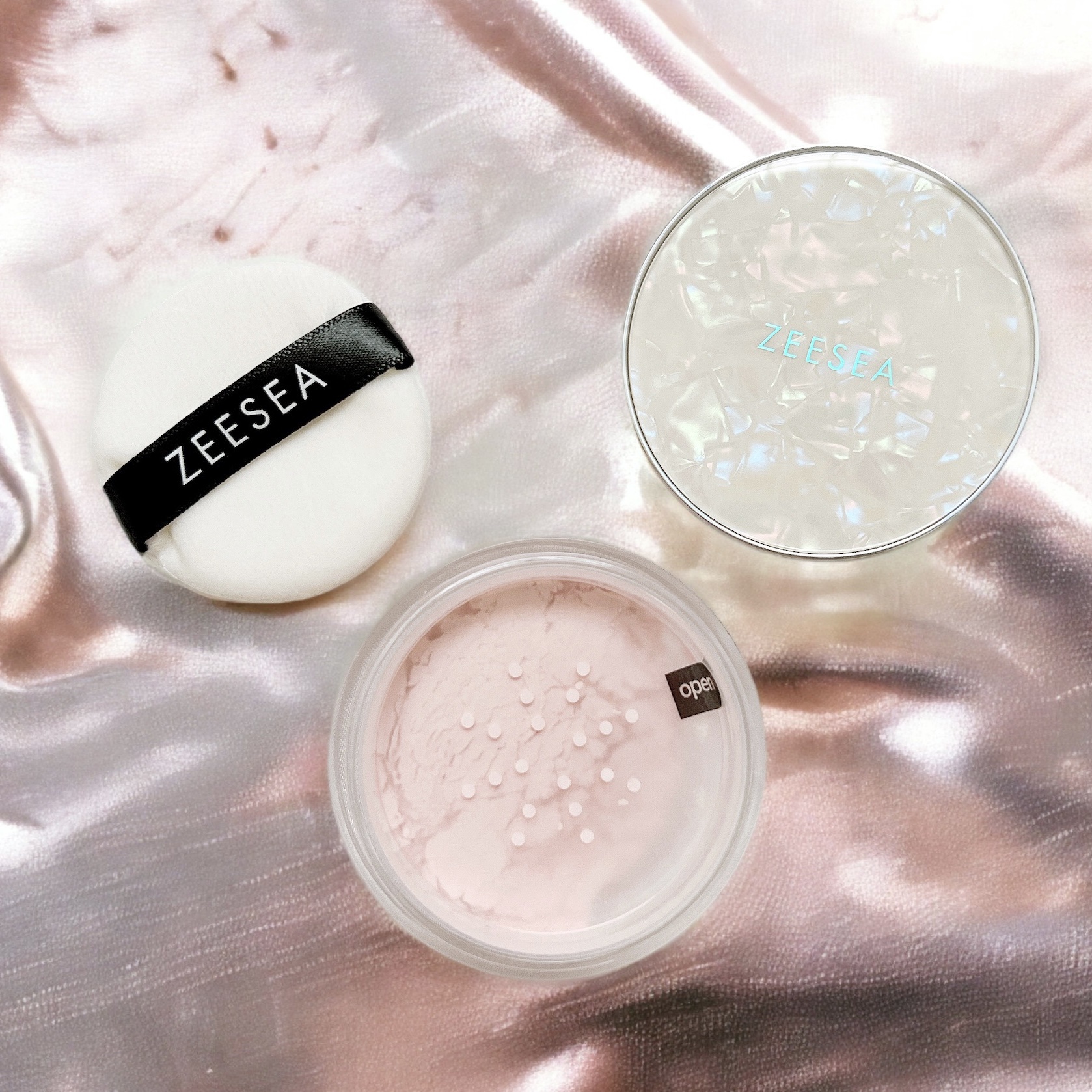 ZEESEA 「ゼロ」粉感皮脂コントロールルースパウダー J03 血色感ピンク/ZEESEA/ルースパウダーを使ったクチコミ（3枚目）