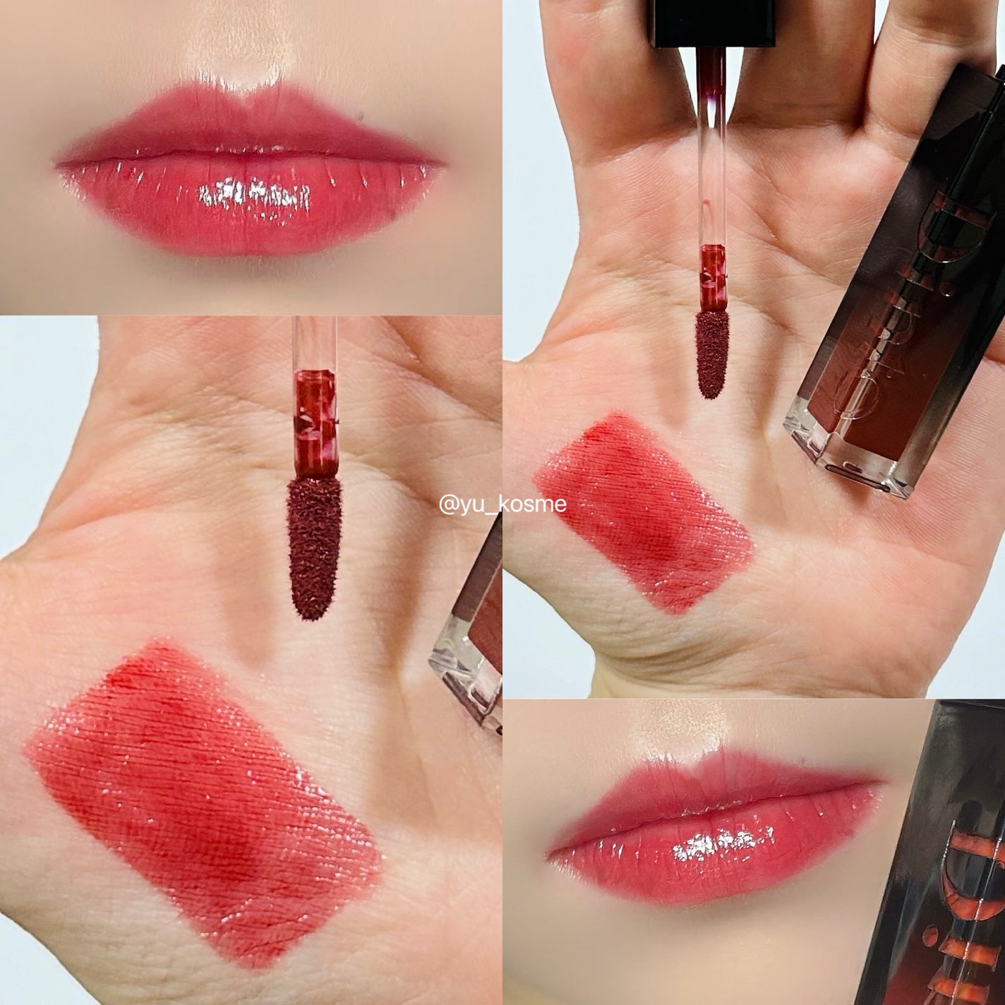 ディープキスド プランピング リップエナメル/Dinto/リップグロスを使ったクチコミ(6枚目)