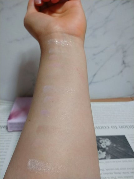 ソフトブラーリングアイパレット/wakemake/アイシャドウパレットを使ったクチコミ(3枚目)