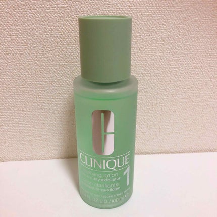 クラリファイング ローション 1/CLINIQUE/拭き取り化粧水を使ったクチコミ(1枚目)