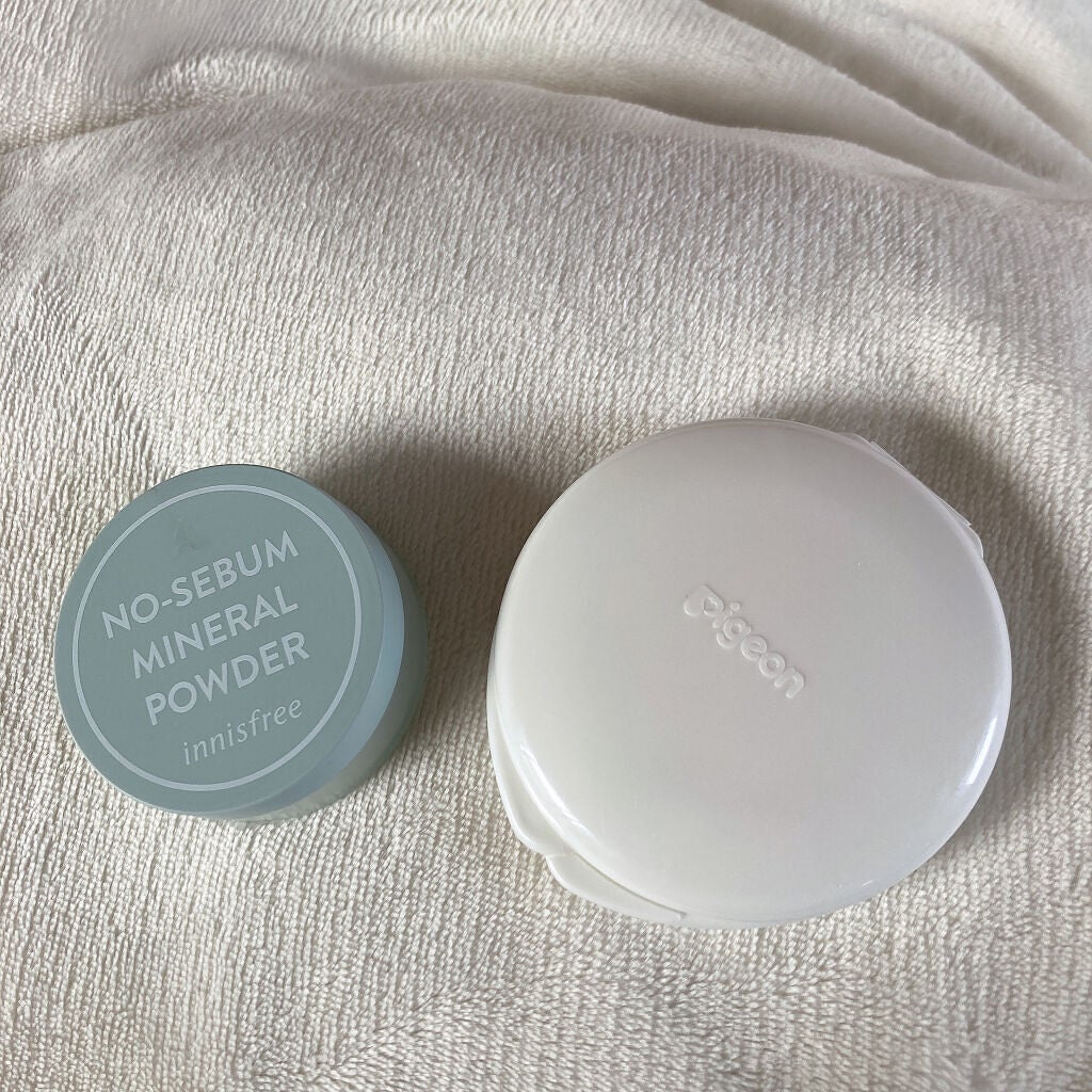 ノーセバム ミネラルパウダー N/innisfree/ルースパウダーを使ったクチコミ(6枚目)