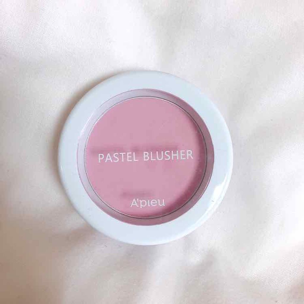 アピュー パステルブラッシャー/A’pieu/パウダーチークを使ったクチコミ(1枚目)