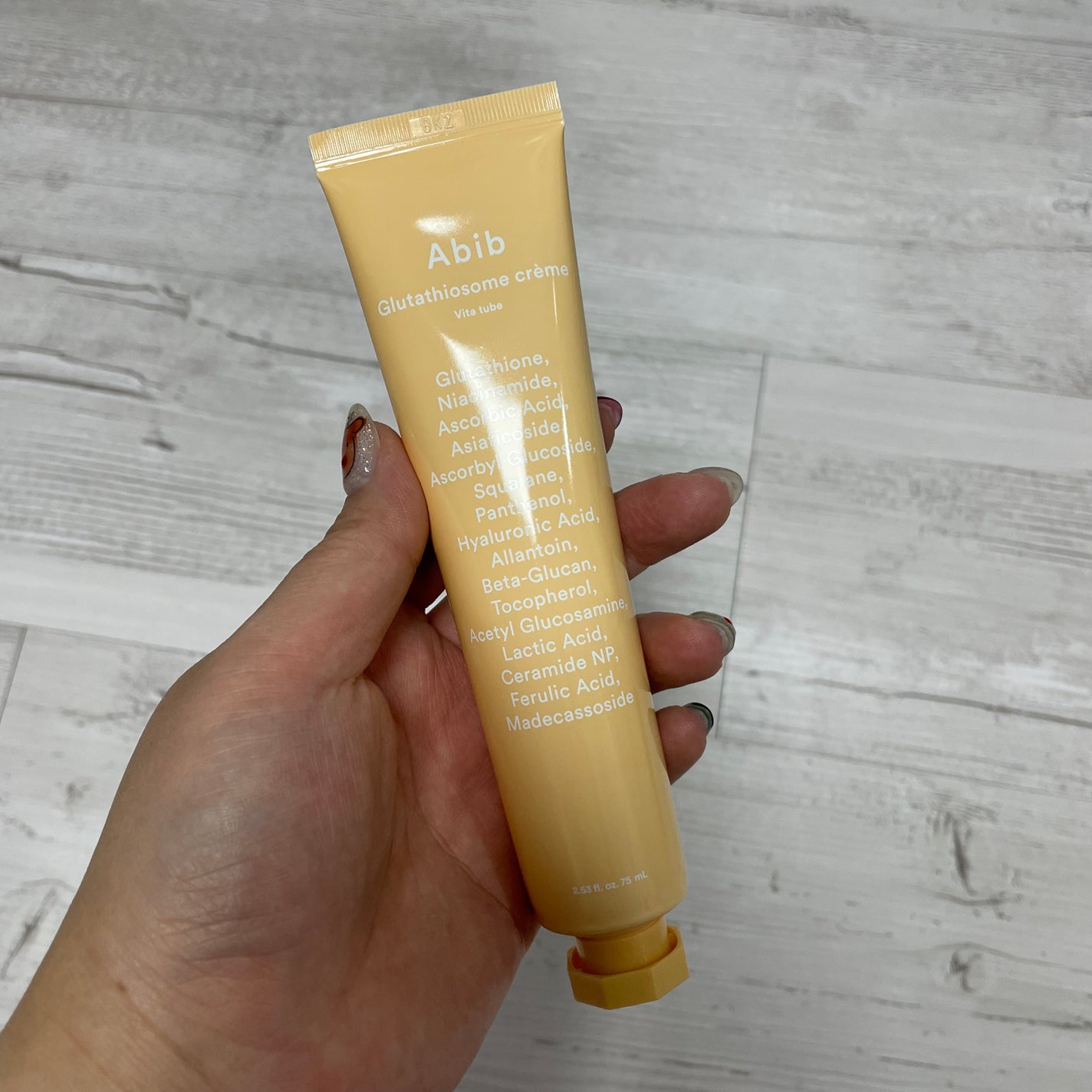 アビブ グルタチオンソームクリームビタチューブ/Abib /フェイスクリームを使ったクチコミ(1枚目)