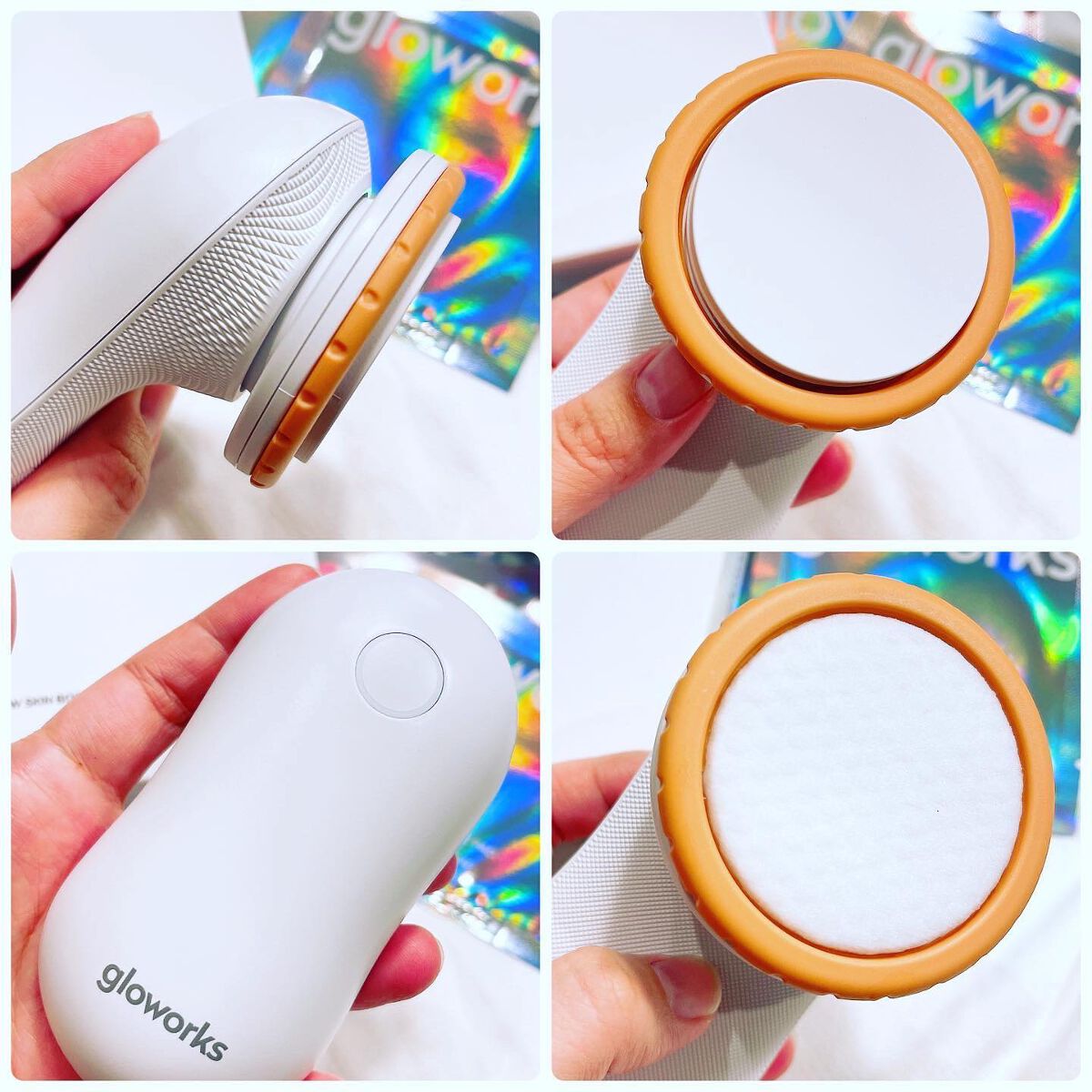 4Dモーションスキンブースター/gloworks/美顔器・マッサージを使ったクチコミ(3枚目)