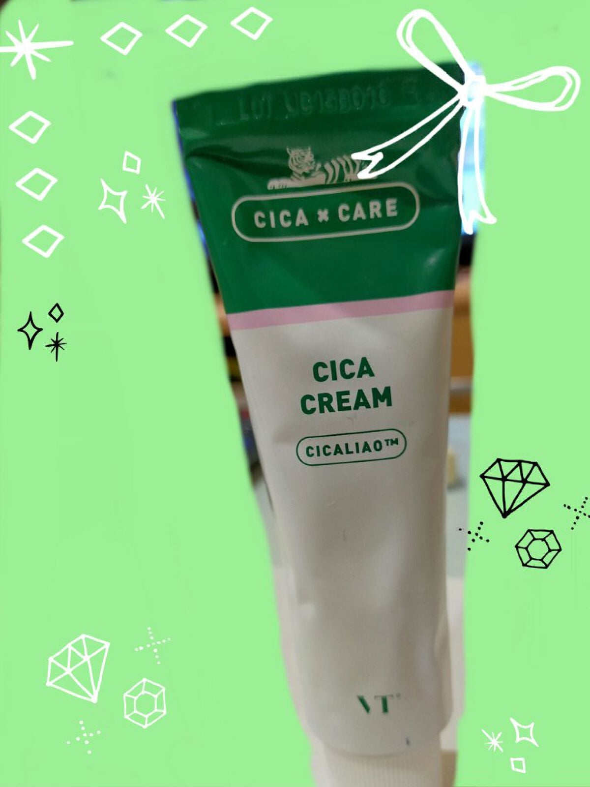 CICA クリーム/VT/フェイスクリームを使ったクチコミ(1枚目)