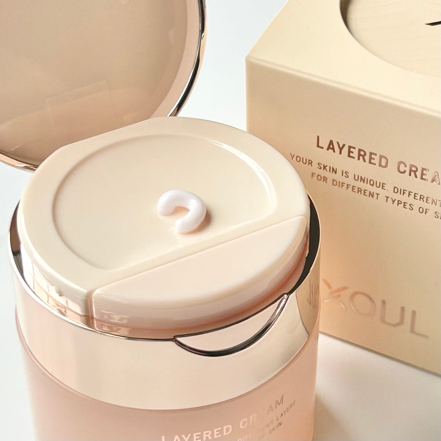 レイヤードクリーム/XOUL/フェイスクリームを使ったクチコミ(3枚目)