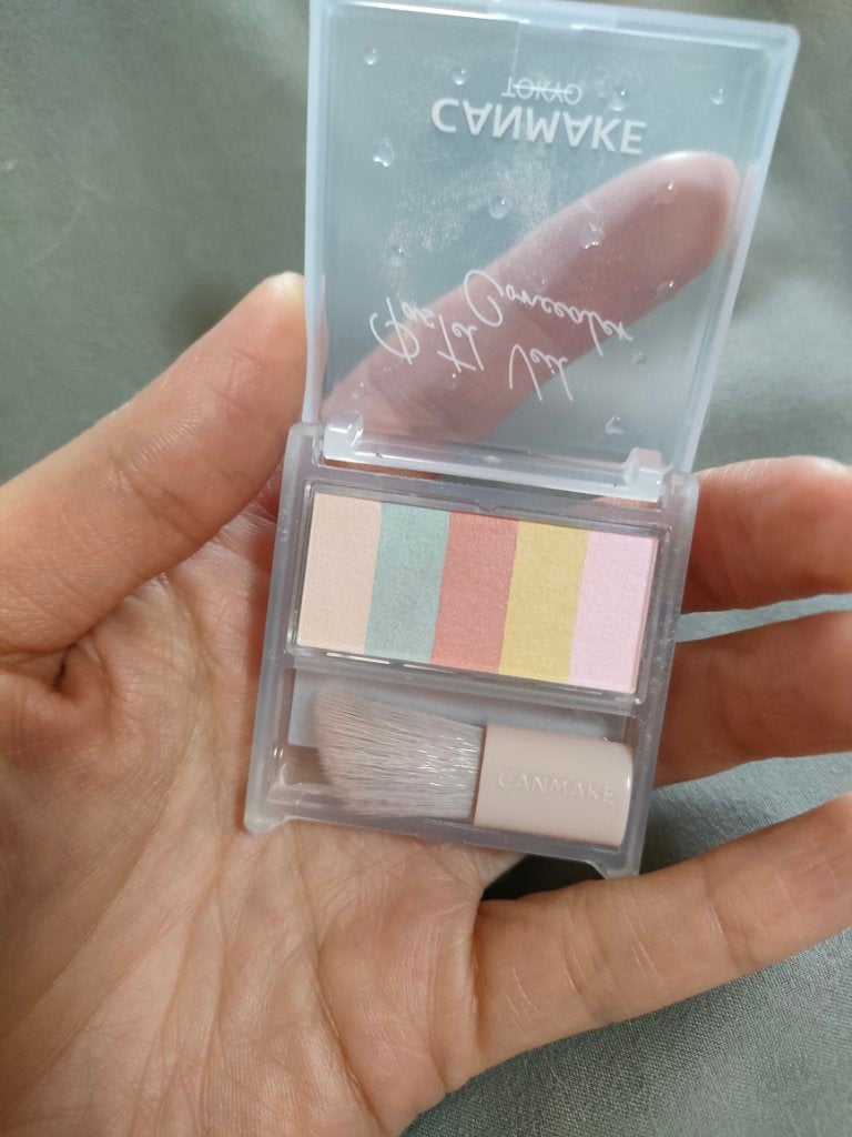 パステルヴェールコンシーラー/キャンメイク/パレットコンシーラーを使ったクチコミ(2枚目)