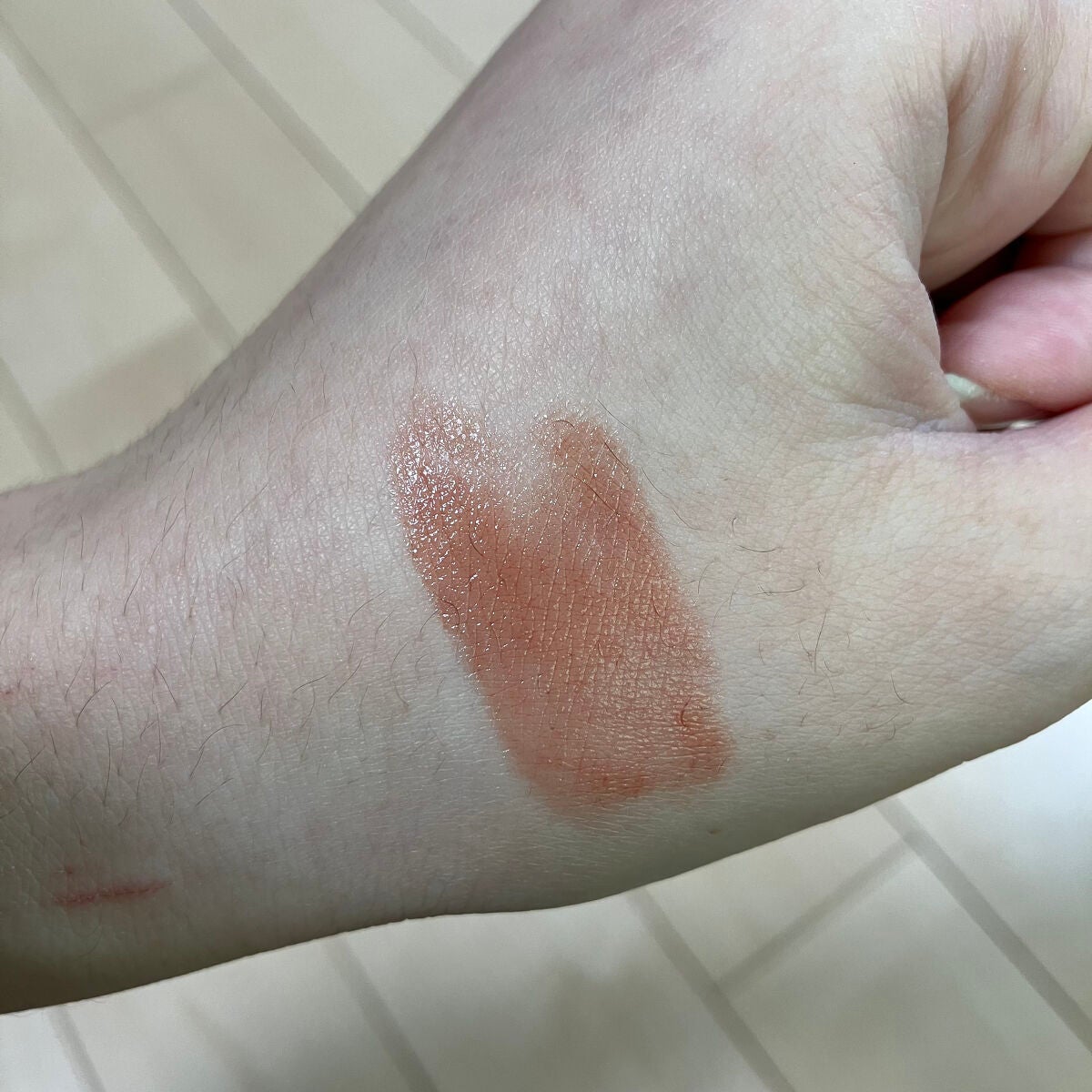 リップカラーシールド/CEZANNE/口紅を使ったクチコミ(3枚目)