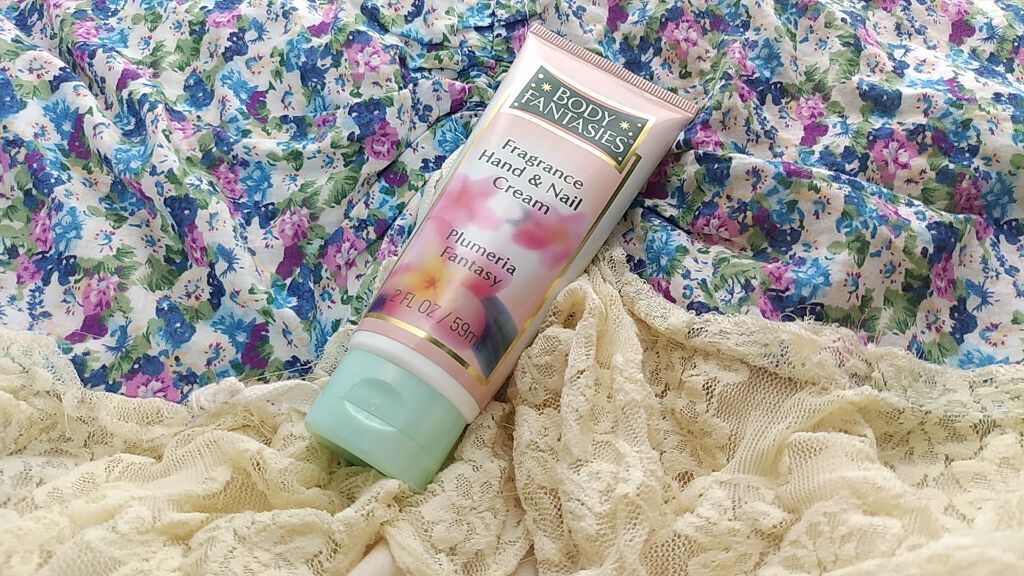 ハンド&ネイルクリーム プルメリア/ボディファンタジー/ハンドクリームを使ったクチコミ(1枚目)