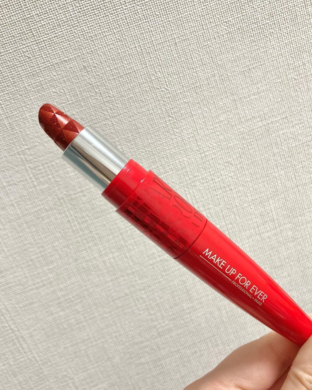 ルージュアーティスト メタリック/MAKE UP FOR EVER/口紅を使ったクチコミ(6枚目)