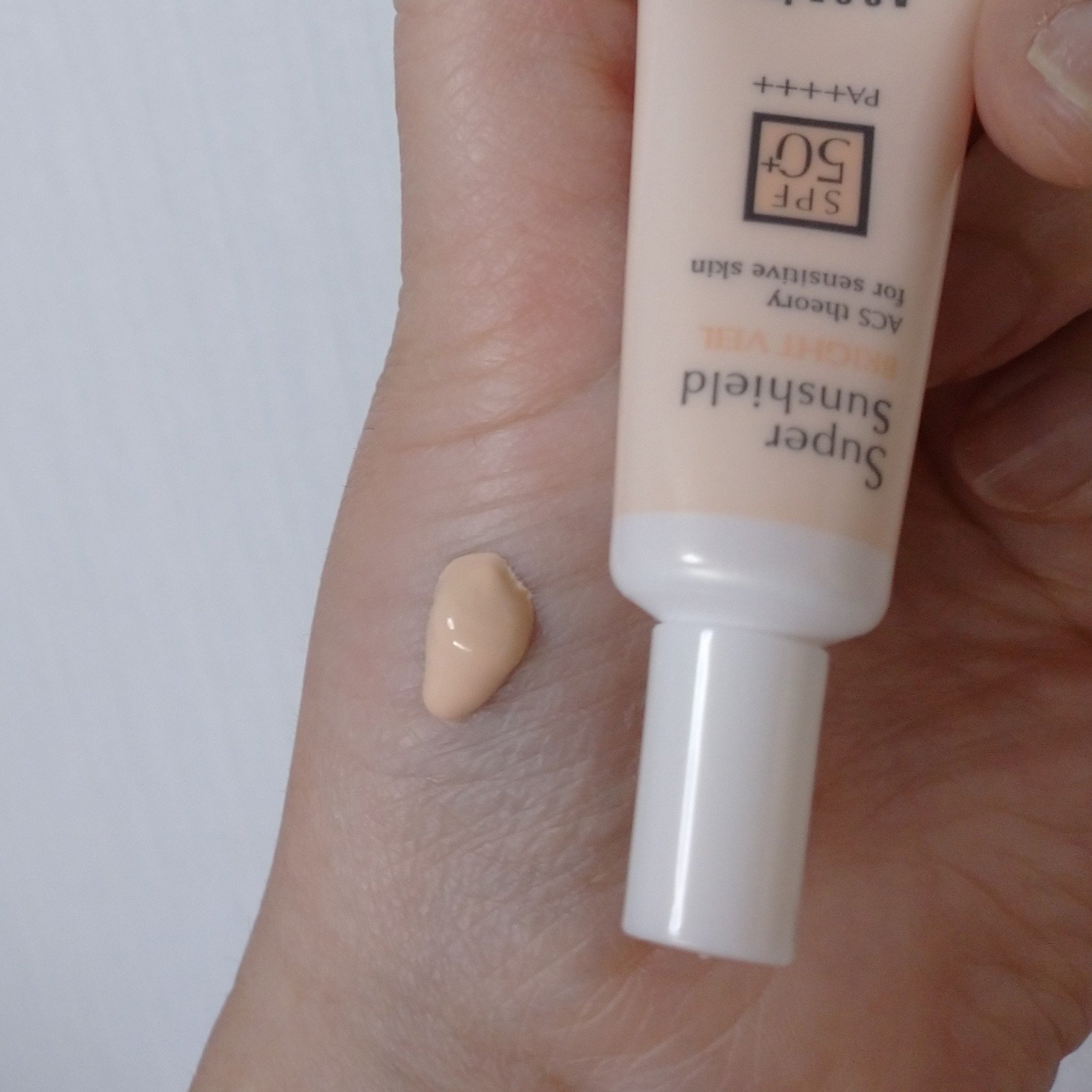 スーパーサンシールド ブライトヴェール/ACSEINE/化粧下地を使ったクチコミ（3枚目）