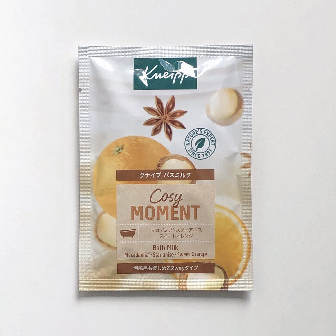 バスミルク コージーモーメント/クナイプ/入浴剤を使ったクチコミ（1枚目）
