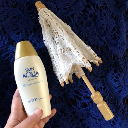 スキンアクア スーパーモイスチャージェル 110g【旧】/スキンアクア/日焼け止めジェルを使ったクチコミ(1枚目)