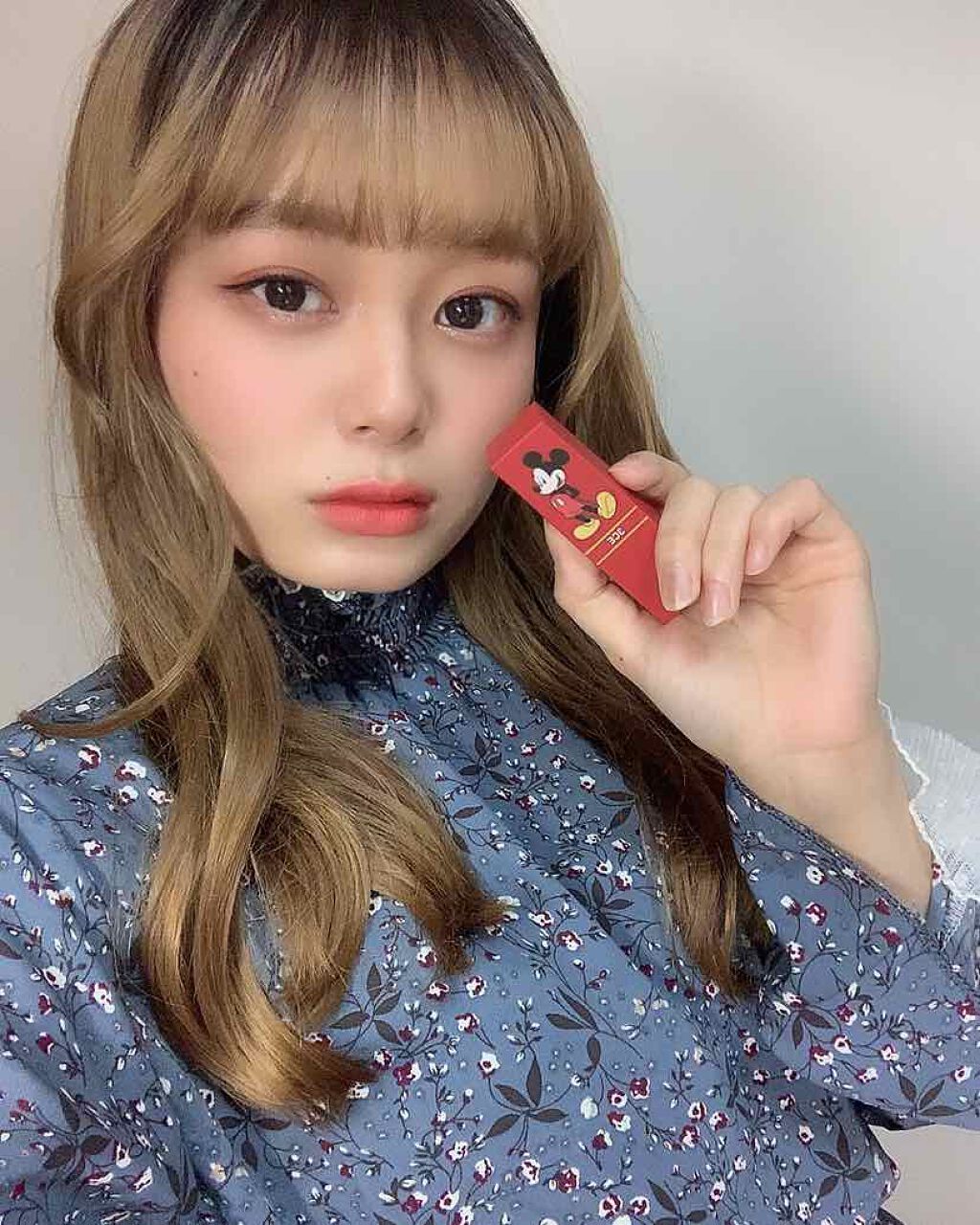 3CE スクエア ミニ ハンドミラー/3CE/その他化粧小物を使ったクチコミ(2枚目)