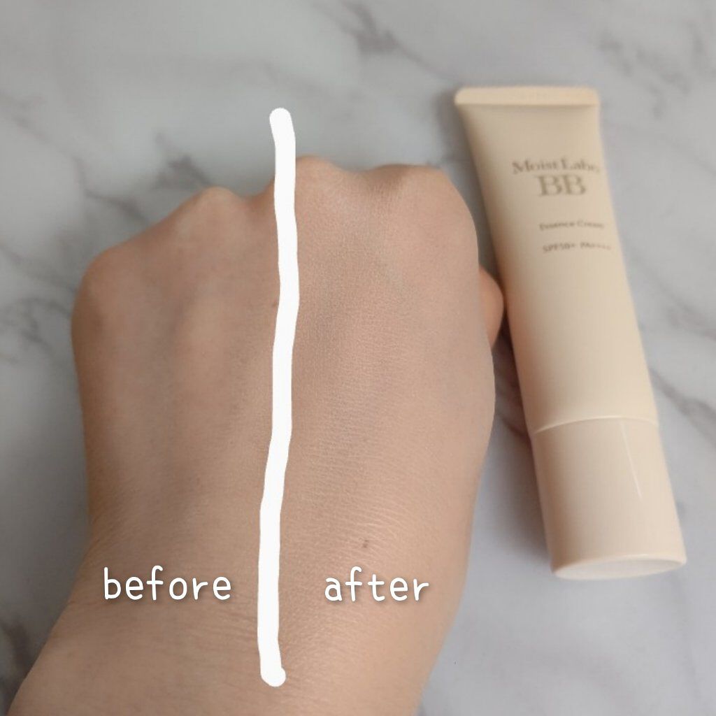 モイストラボ BBエッセンスクリーム/Moist Labo/BBクリームを使ったクチコミ（2枚目）