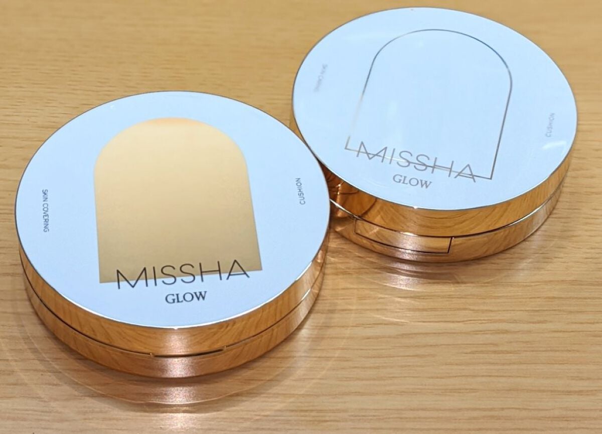 グロウ クッション ライト <ライトタイプ>/MISSHA/クッションファンデーションを使ったクチコミ(1枚目)