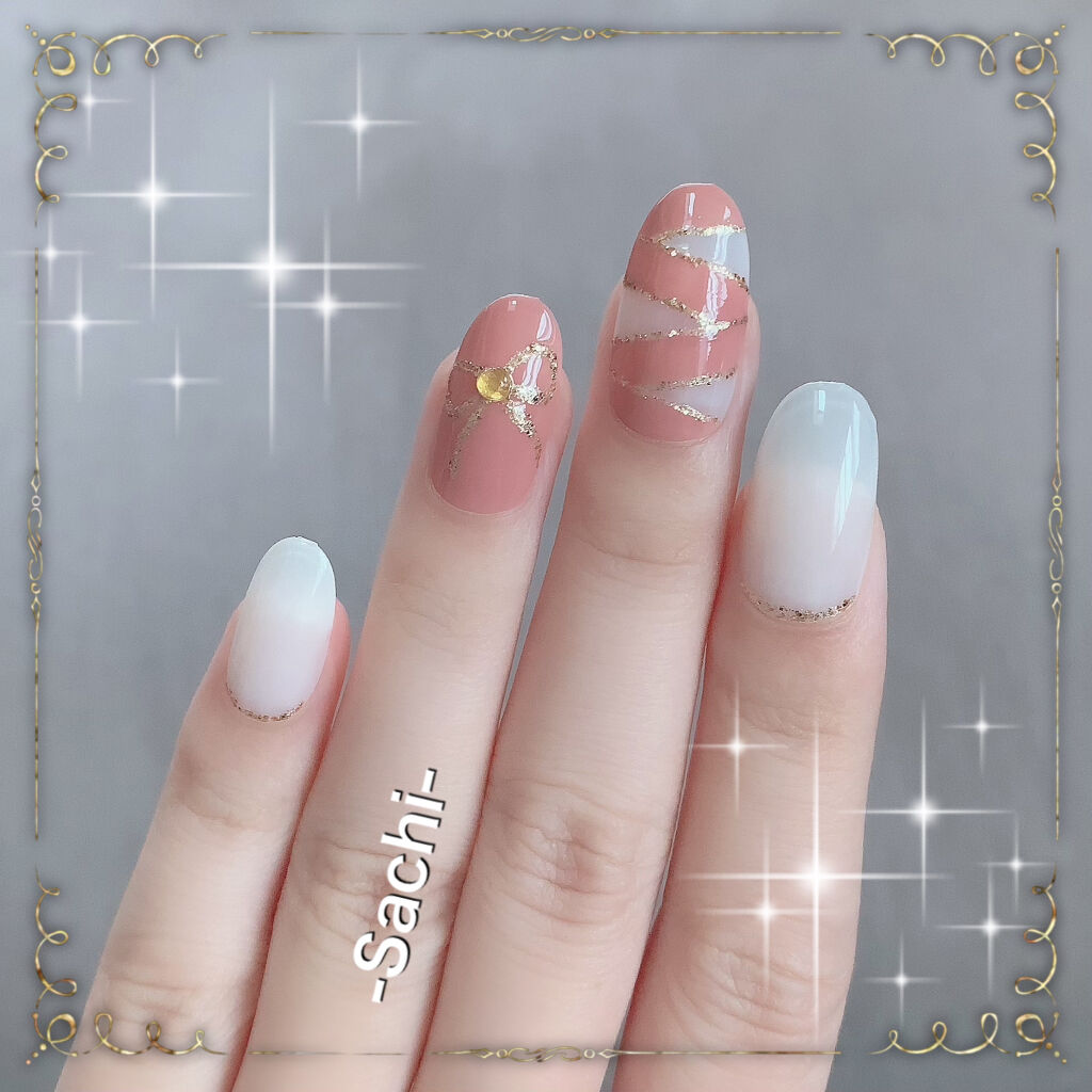 ネイル エナメル 細筆タイプ/ちふれ/マニキュアを使ったクチコミ（2枚目）