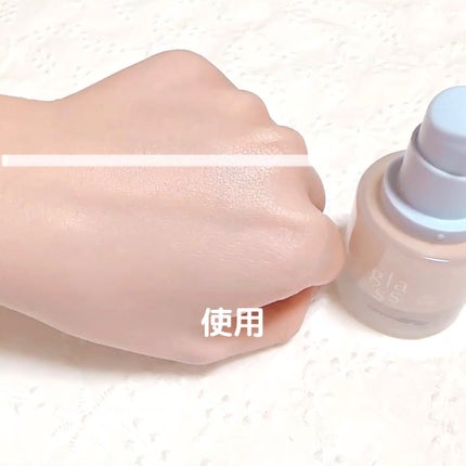 フィーファンデーションガラス/fwee/リキッドファンデーションを使ったクチコミ(6枚目)